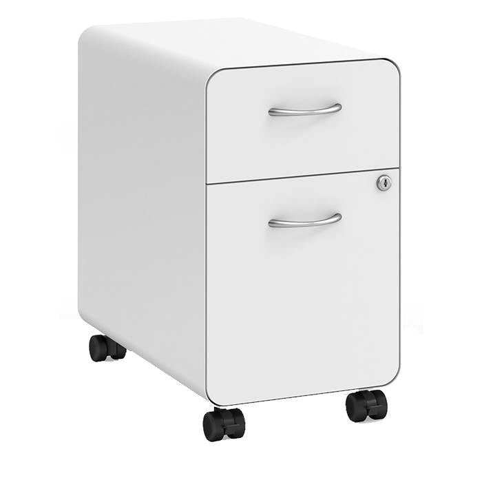 Designer Locking Mobile Box-File with Casters