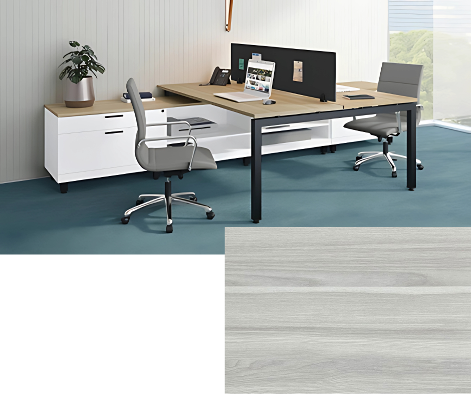 Two-Person Modern Workstation