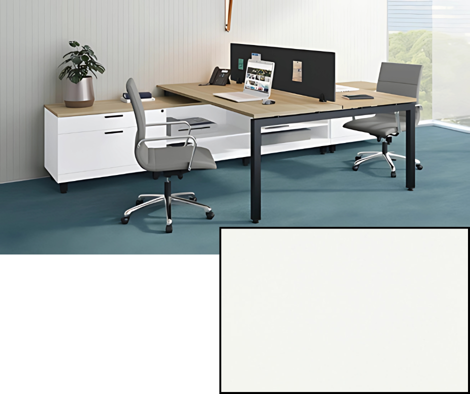 Two-Person Modern Workstation