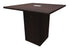 Cafe Height Square Top Cube Base Conference Table