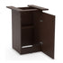 Cafe Height Square Top Cube Base Conference Table
