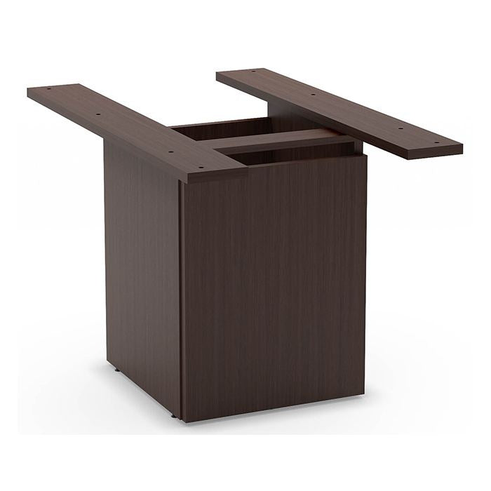 Square Top Cube Base Conference Table