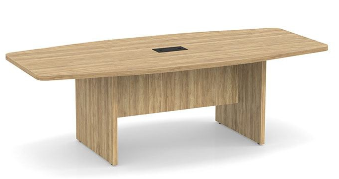 Classic Series Boat-Shaped Conference Table