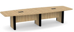 Premier Series Boat-Shaped Conference Table
