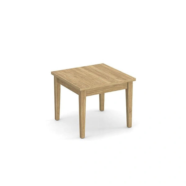 End Table with Solid Wood Base