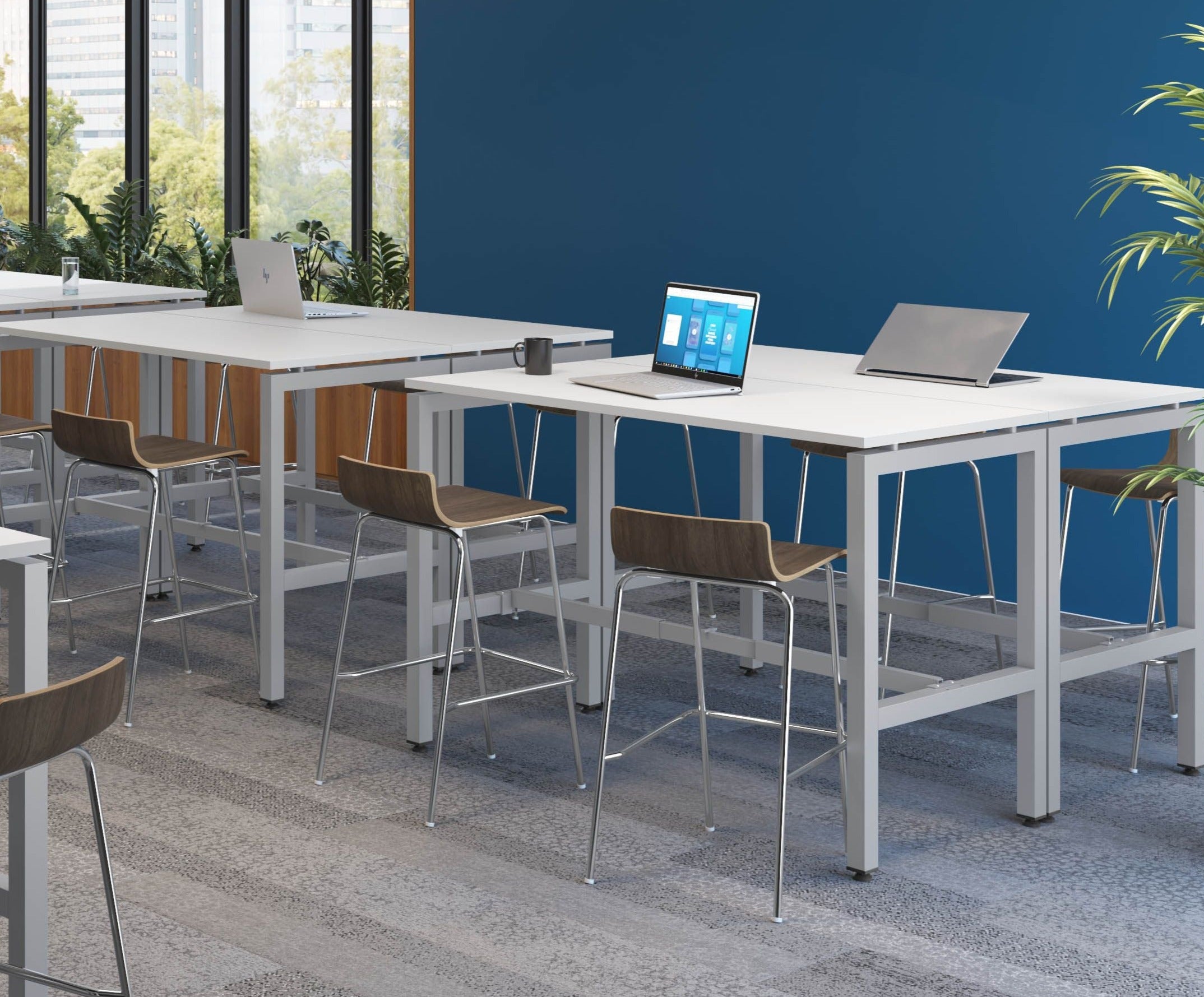 Elements Series High Top Collaboration Table