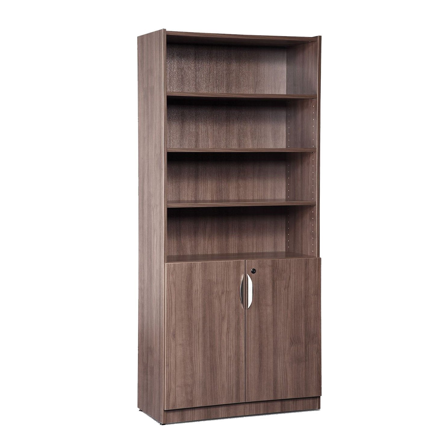 Full Size Bookcase with Doors