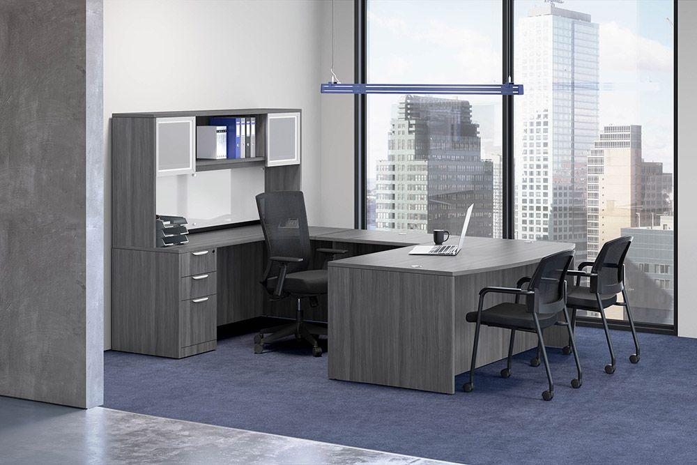Executive U-Desk Suite