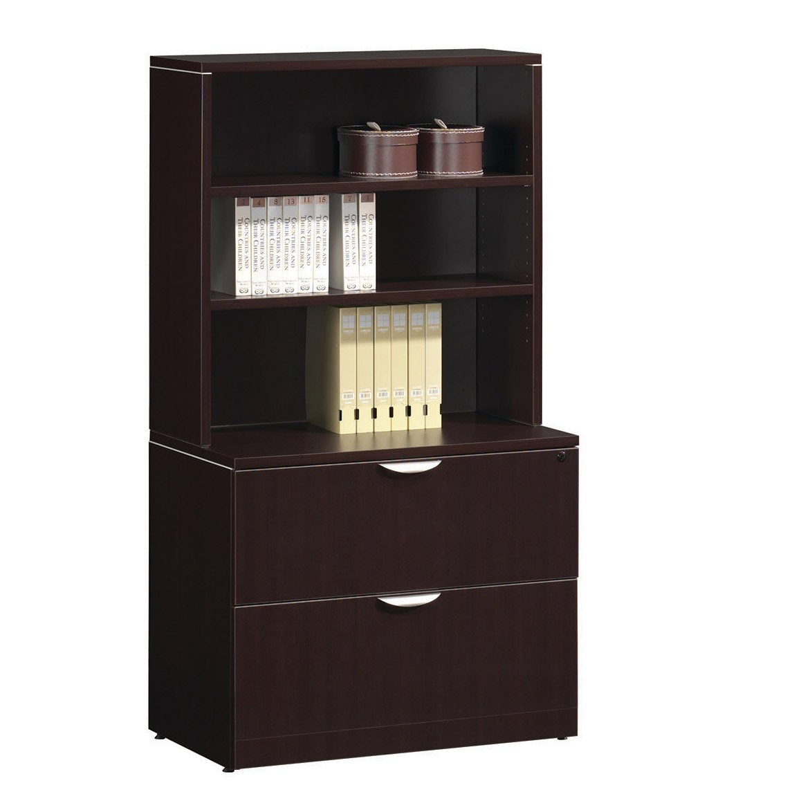 Filing Cabinet with Bookcase
