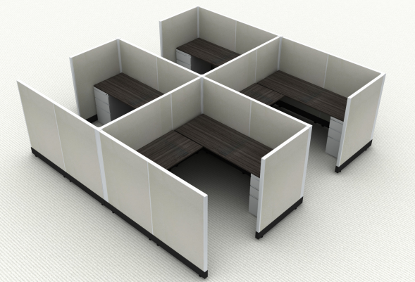 4-Person Cubicles
