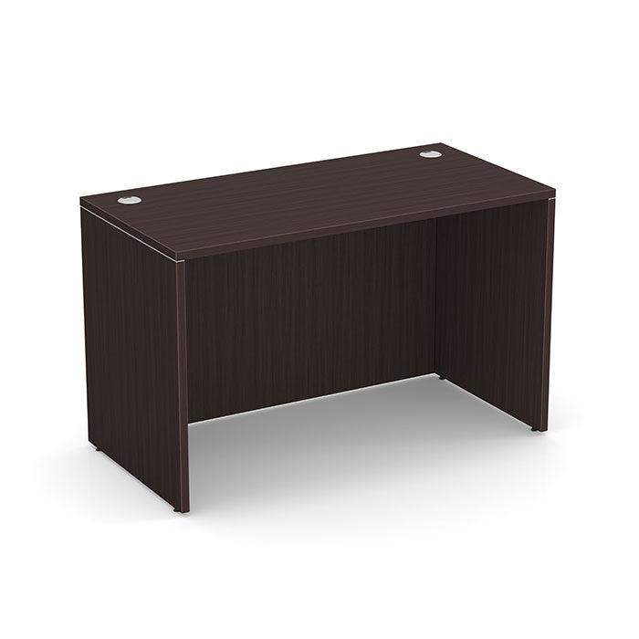 Bow Front Double Pedestal Desk