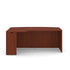 Classic Series Laminate Bowfront Desk Shell with Corner Extension