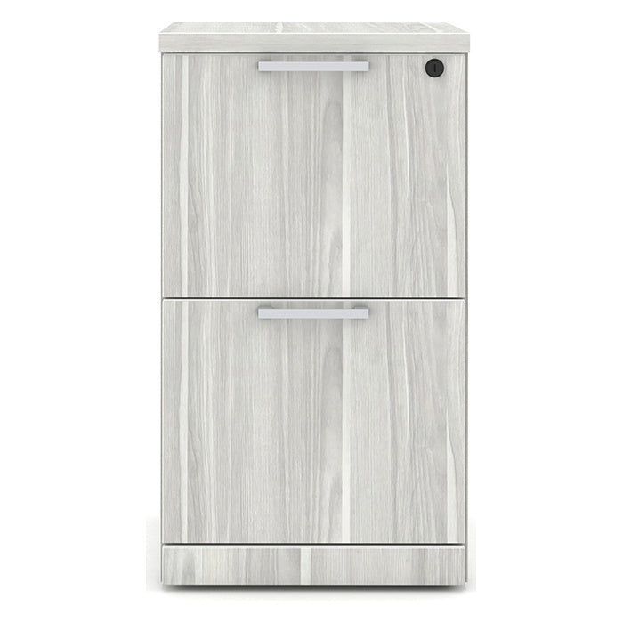 Locking Mobile 2-Drawer Pedestal File