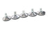10801 Nova Glide Set - Chrome (Set of 5)