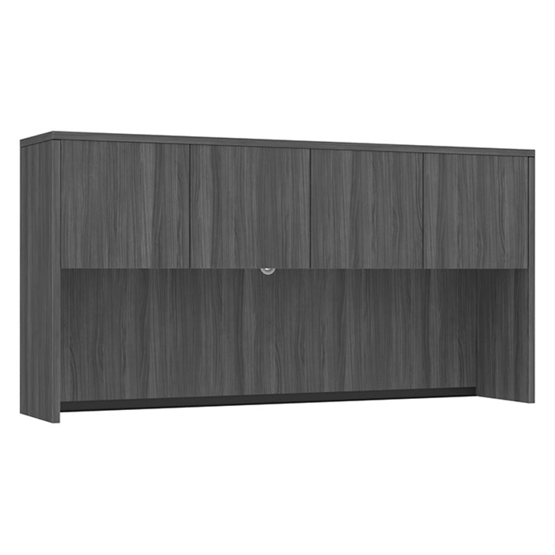 71" open hutch in Coastal Gray