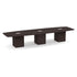 Boat-Shaped Cube Base Conference Table