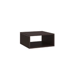 Cube Coffee Table with Silver Base