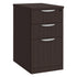 Mobile box/box/file pedestal in Espresso