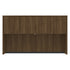 60" open hutch in Modern Walnut