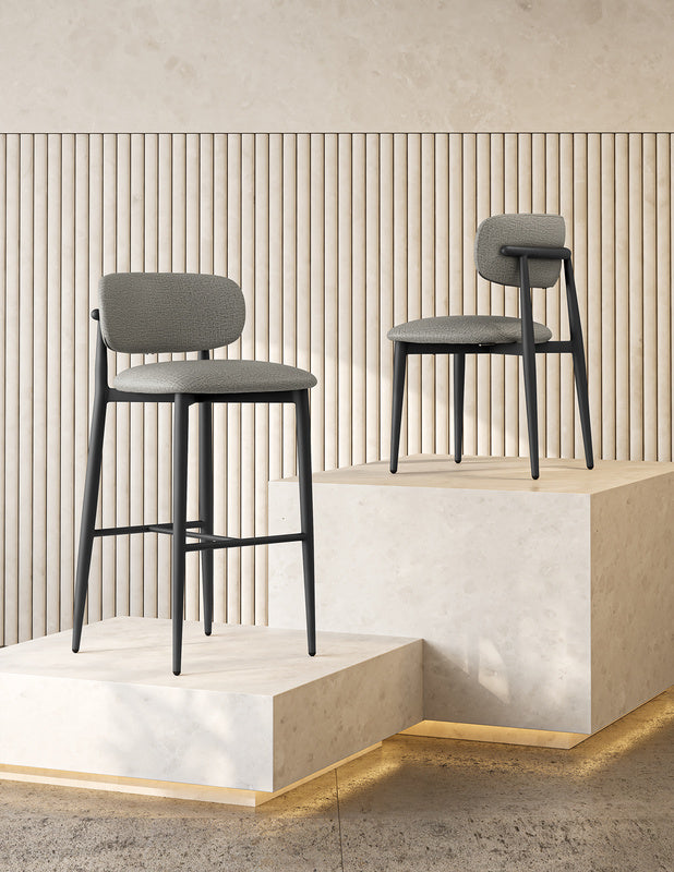 2551 Shinto Contemporary Stool - Mushroom