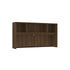 66" open hutch in Modern Walnut