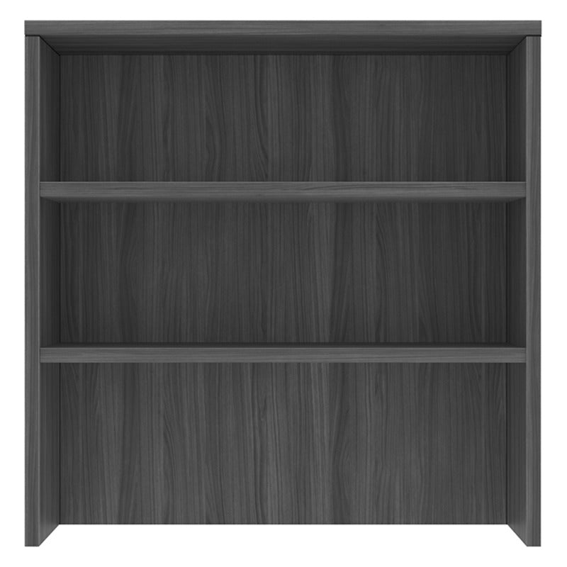 35" open hutch in Coastal Gray