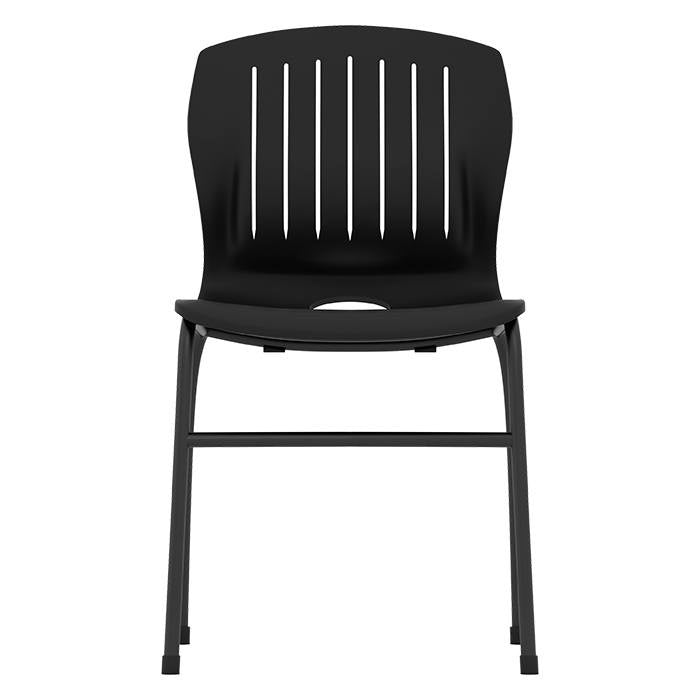 3044 Tec Stacking Guest Chair - Black