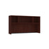 66" open hutch in Mahogany