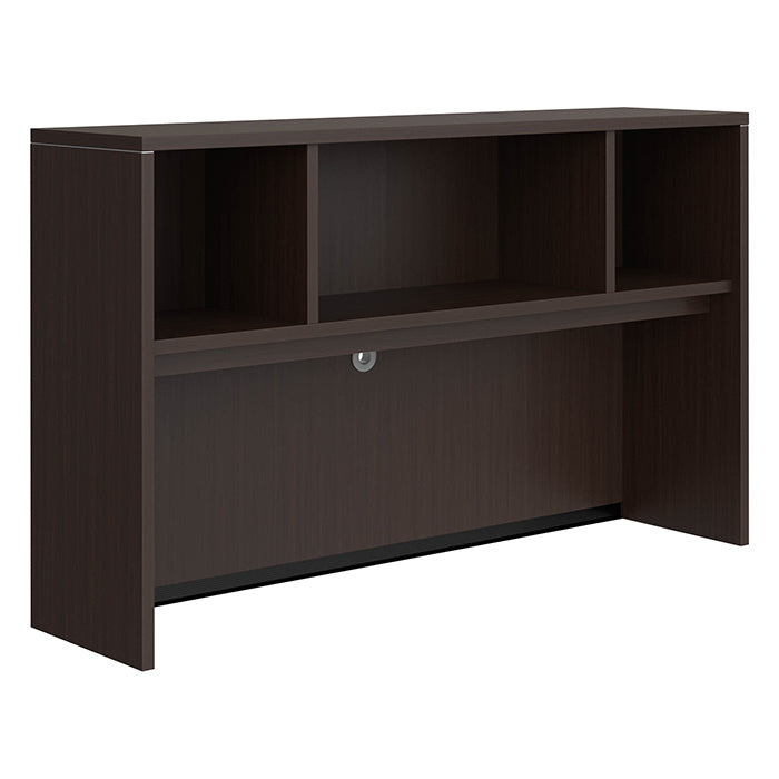 60" open hutch in Espresso