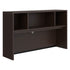 60" open hutch in Espresso
