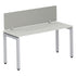 Ash PET privacy panel on workstation