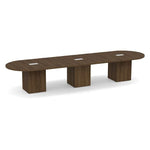 Racetrack Cube Base Conference Table