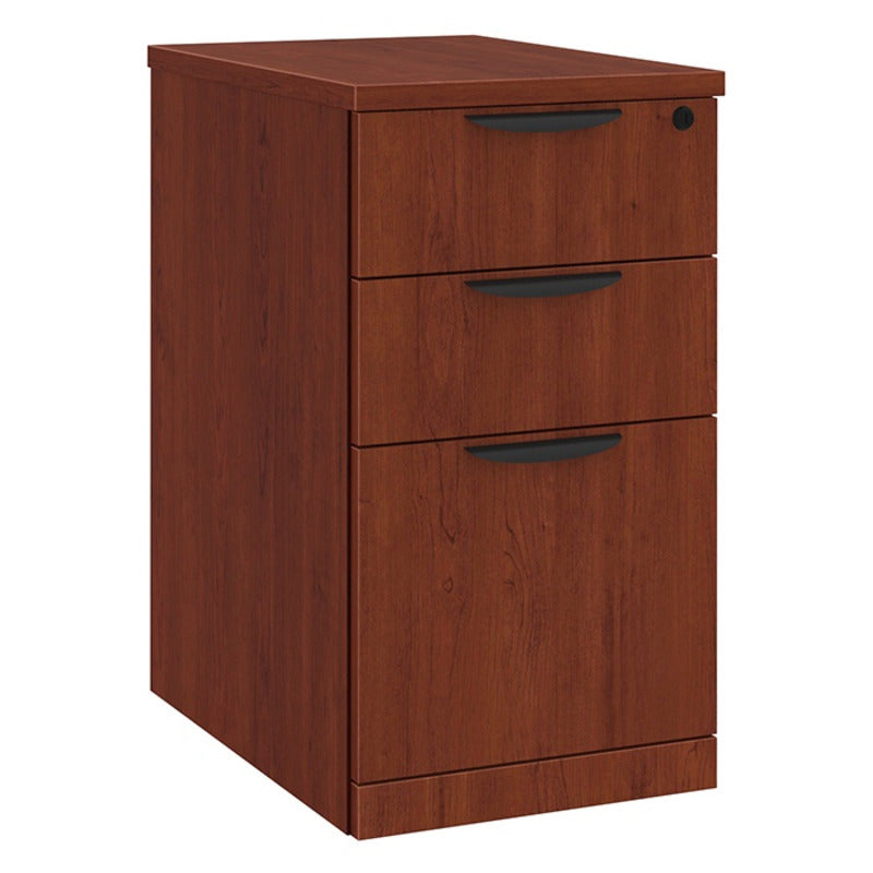 Mobile box/box/file pedestal in Cherry