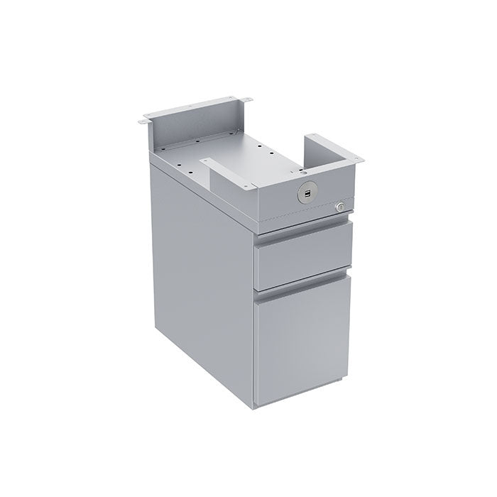 Compact Metal Pedestal File