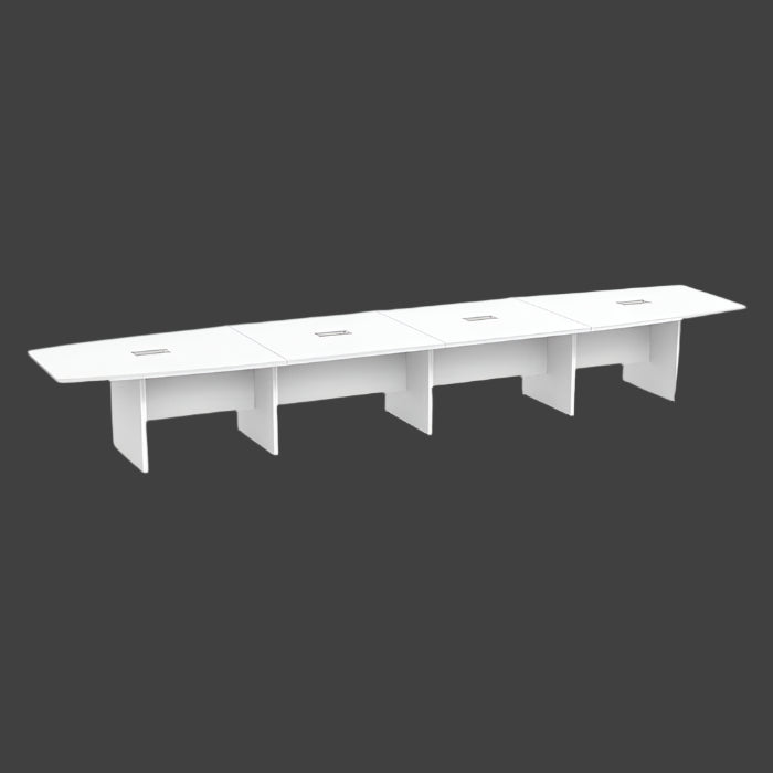 Classic Series Boat-Shaped Conference Table