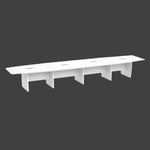 Classic Series Boat-Shaped Conference Table
