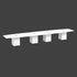 Boat-Shaped Cube Base Conference Table