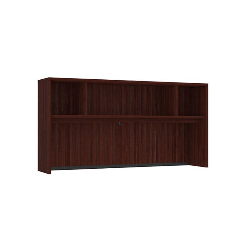 71" open hutch in Mahogany
