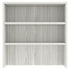 35" open hutch in Silver Birch