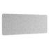 PET privacy panel, 42 inch Ash