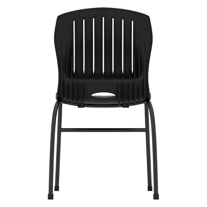 3044 Tec Stacking Guest Chair - Black
