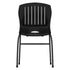 3044 Tec Stacking Guest Chair - Black
