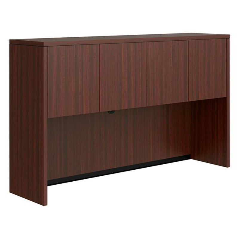 60" open hutch in Mahogany