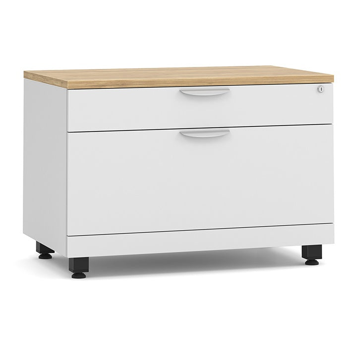 Elements Series Laminate 2-Drawer Storage Cabinet
