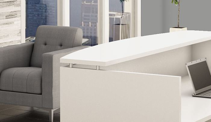 Classic Laminate Reception Desk
