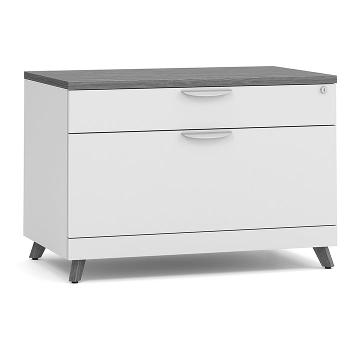 Elements Series Laminate 2-Drawer Storage Cabinet
