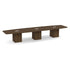 Boat-Shaped Cube Base Conference Table
