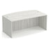 Classic Series Laminate Bow Front Desk Shell