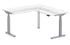 3-Stage Height-Adjustable L-Shape Desk