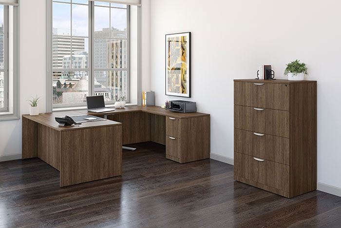 Four-Drawer Lateral Filing Cabinet